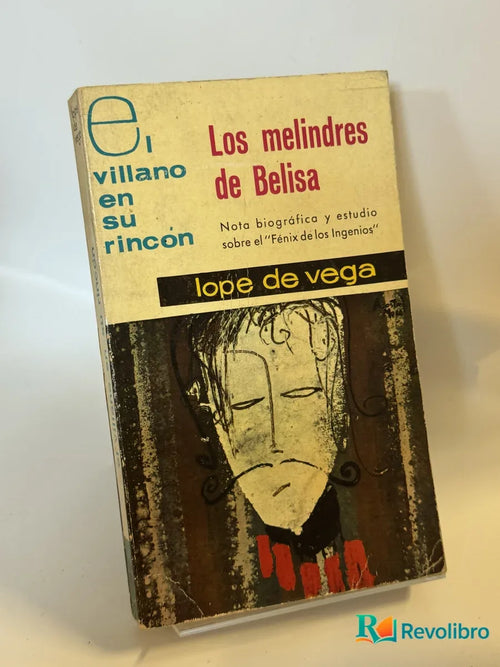 Portada de Los melindres de Belisa de Lope de Vega, libro de segunda mano