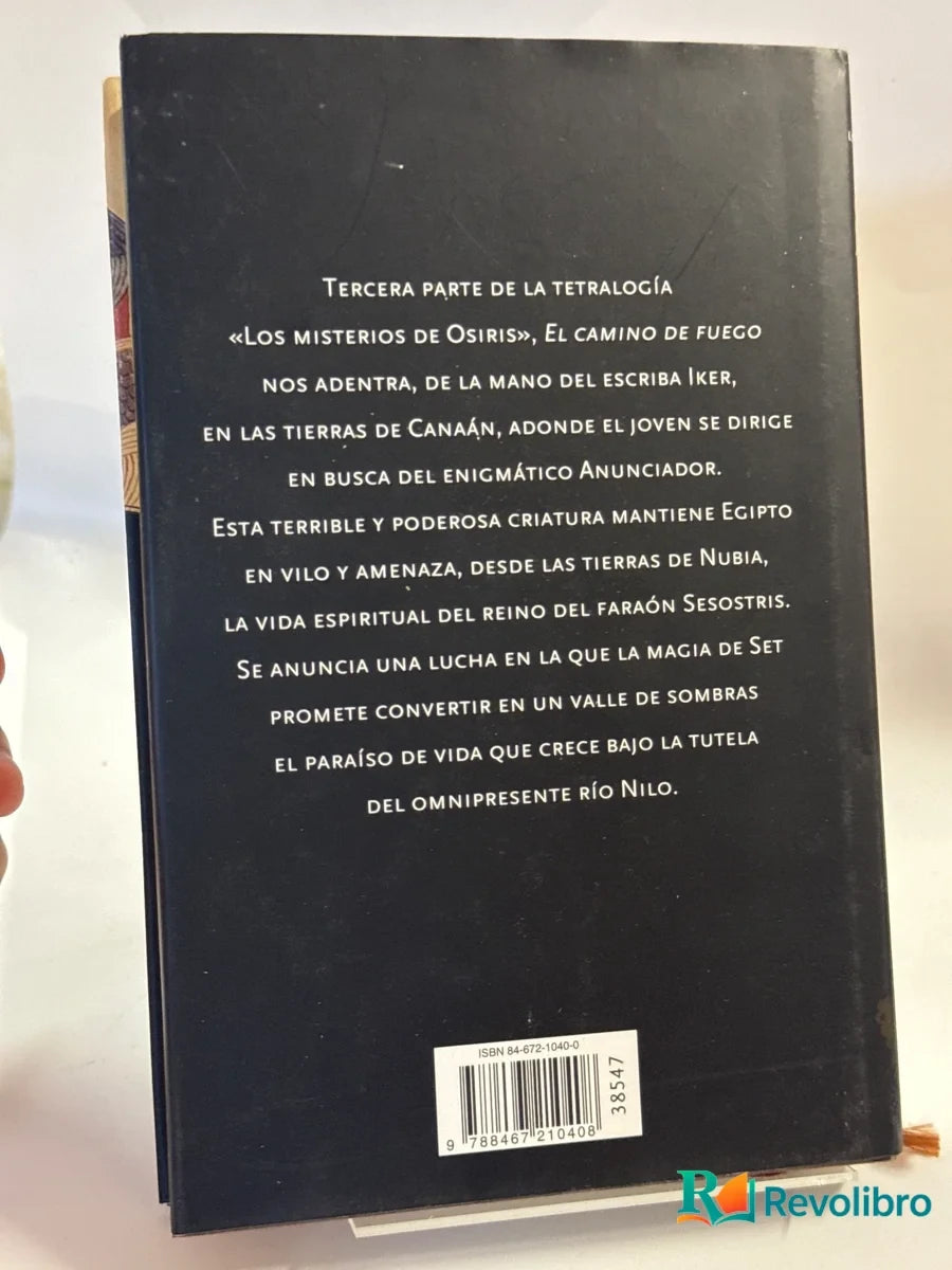 Foto 2 de Los misterios de Osiris III El camino de fuego de Christian Jacq, libro de segunda mano