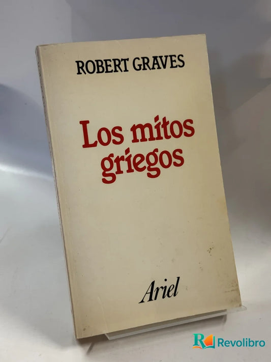 Portada de Los mitos griegos de Robert Graves, libro de segunda mano