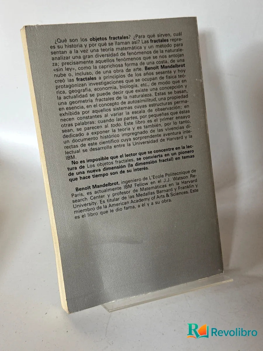 Foto 2 de Los objetos fractales - 1ª edición de Benoît Mandelbrot, libro de segunda mano