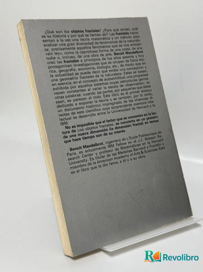 Foto 3 de Los Objetos Fractales de Benoît Mandelbrot, libro de segunda mano