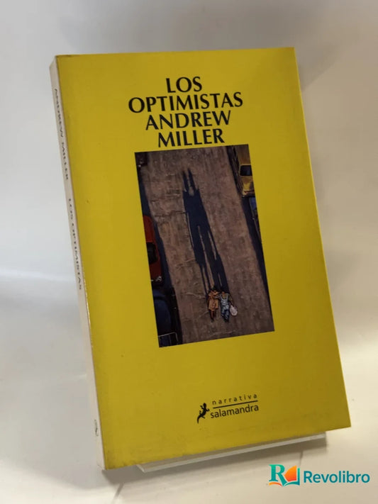 Portada de Los Optimistas de Andrew Miller, libro de segunda mano