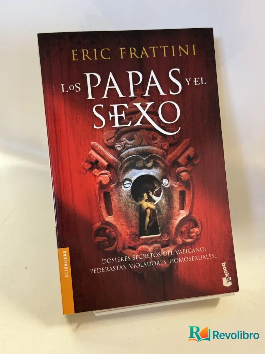 Portada de Los papas y el sexo de Eric Frattini, libro de segunda mano