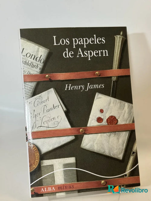 Portada de Los papeles de Aspern de Henry James, libro de segunda mano