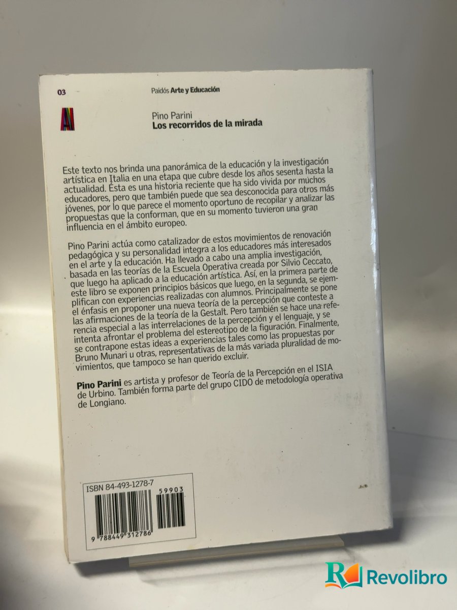 Foto 2 de Los recorridos de la mirada de Pino Parini, libro de segunda mano