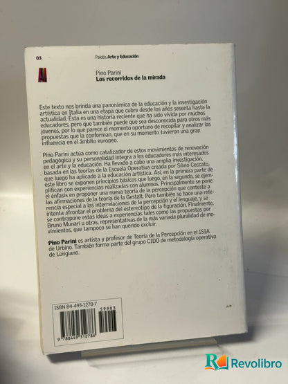 Foto 2 de Los recorridos de la mirada de Pino Parini, libro de segunda mano