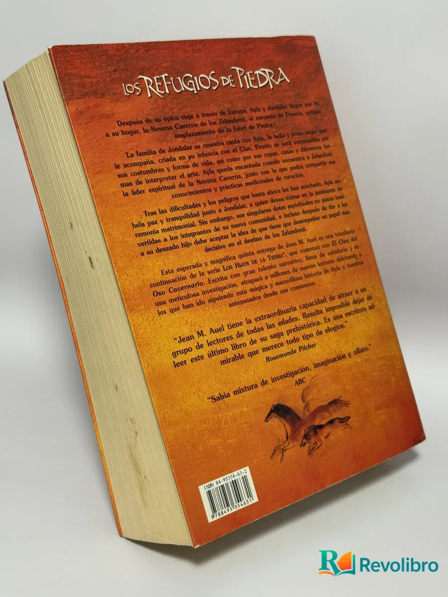 Foto 2 de Los Refugios de Piedra de Jean M. Auel, libro de segunda mano