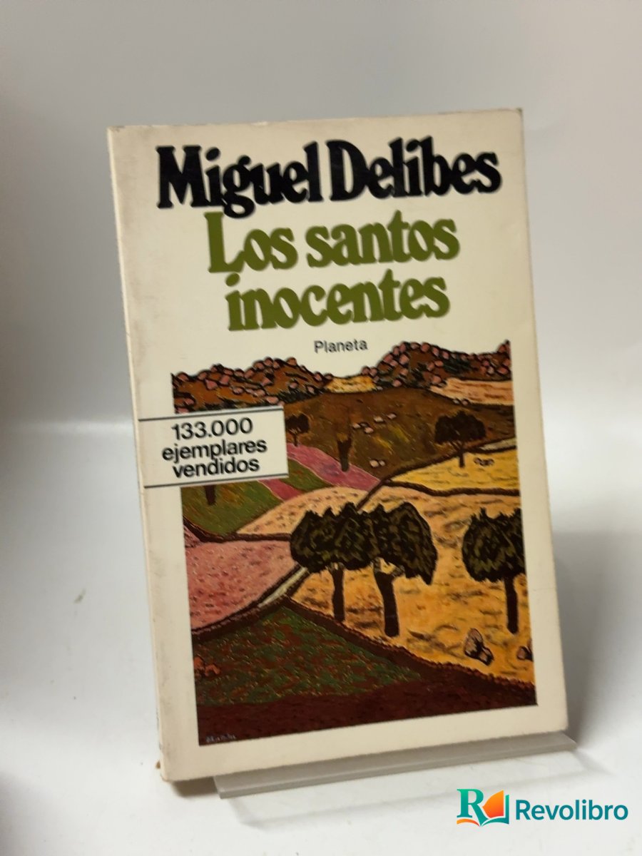 Portada de Los santos inocentes de Miguel Delibes, libro de segunda mano