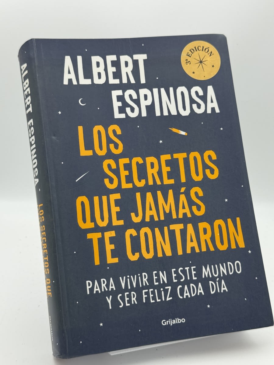 Portada de Los secretos que jamás te contaron - Albert Espinosa de Albert Espinosa, libro de segunda mano