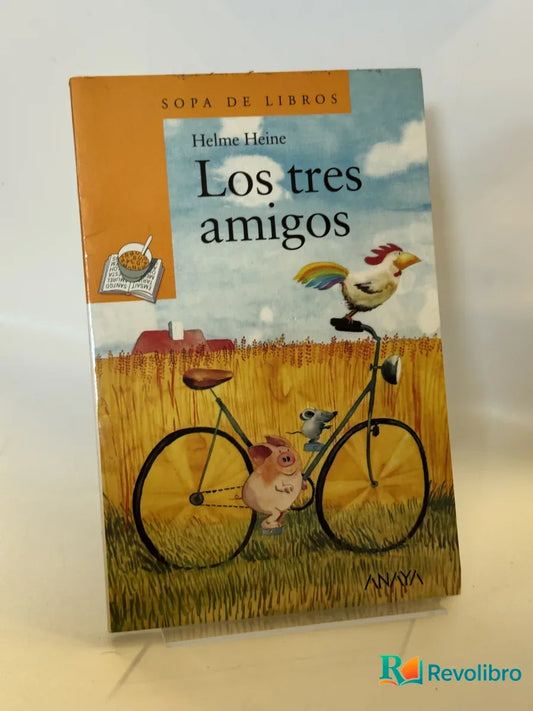 Portada de Los tres amigos de Helme Heine, libro de segunda mano