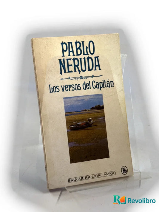 Portada de Los versos del capitán de Pablo Neruda, libro de segunda mano