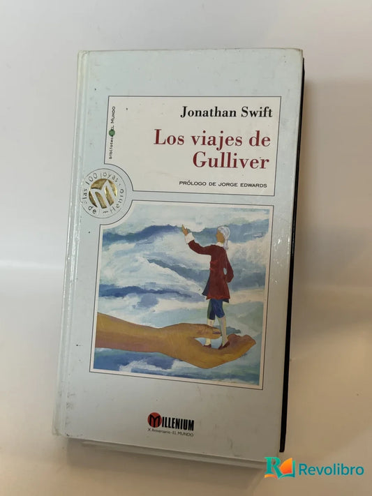 Portada de Los viajes de Gulliver de Jonathan Swift, libro de segunda mano