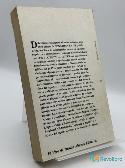 Foto 3 de Los Viajes de Gulliver de Jonathan Swift, libro de segunda mano