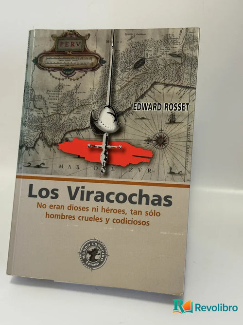 Portada de Los Viracochas de Edward Rosset, libro de segunda mano