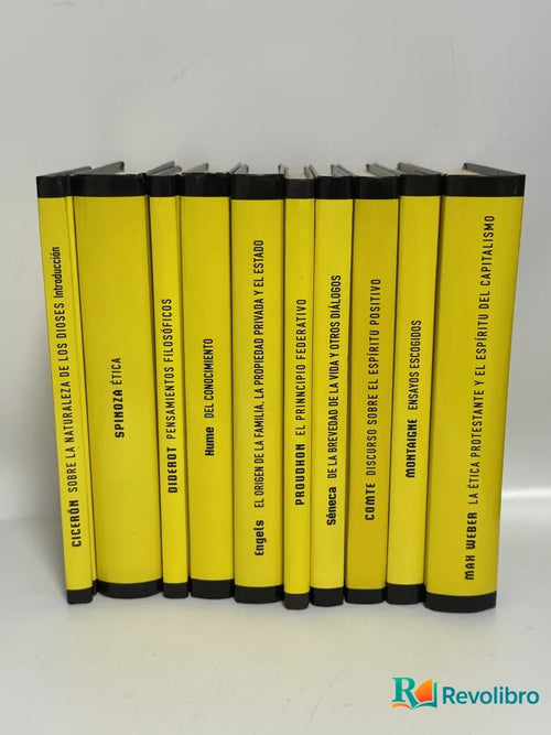 Portada de Lote 10 libros Los grandes pensadores Filosofía hoy de Séneca, libro de segunda mano