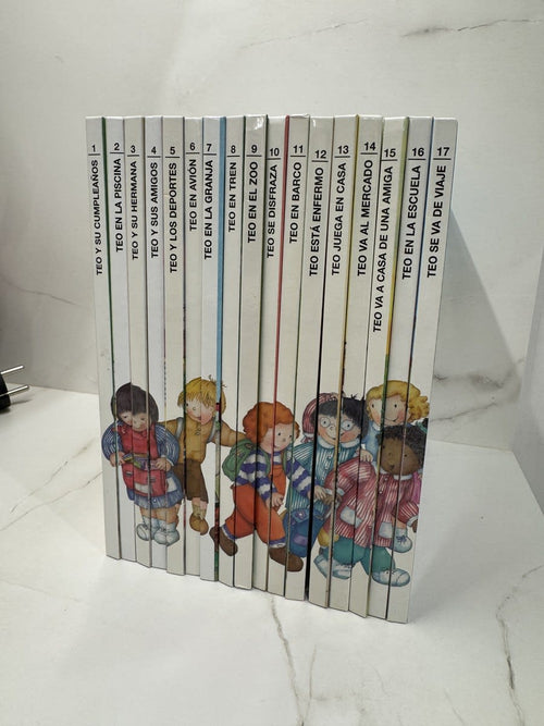 Lote 17 libros TEO - Violeta Denou - Portada