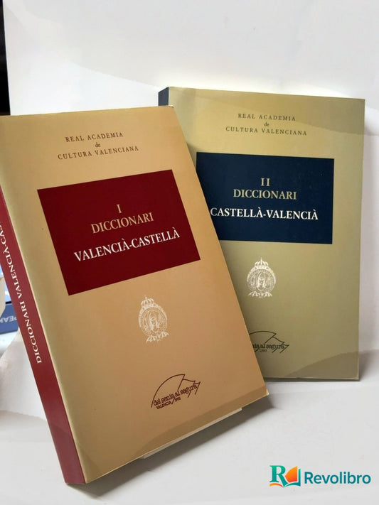 Portada de Lote 2 libros de diccionarios de valenciano de Real Acadèmia de Cultura Valenciana, libro de segunda mano