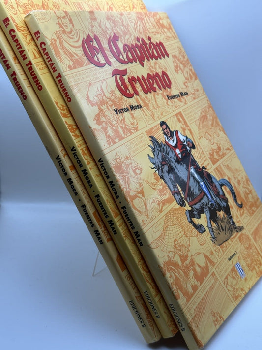Lote 3 volúmenes El Capitán Trueno - Francisco Fuentes Manuel, Víctor Mora - Portada