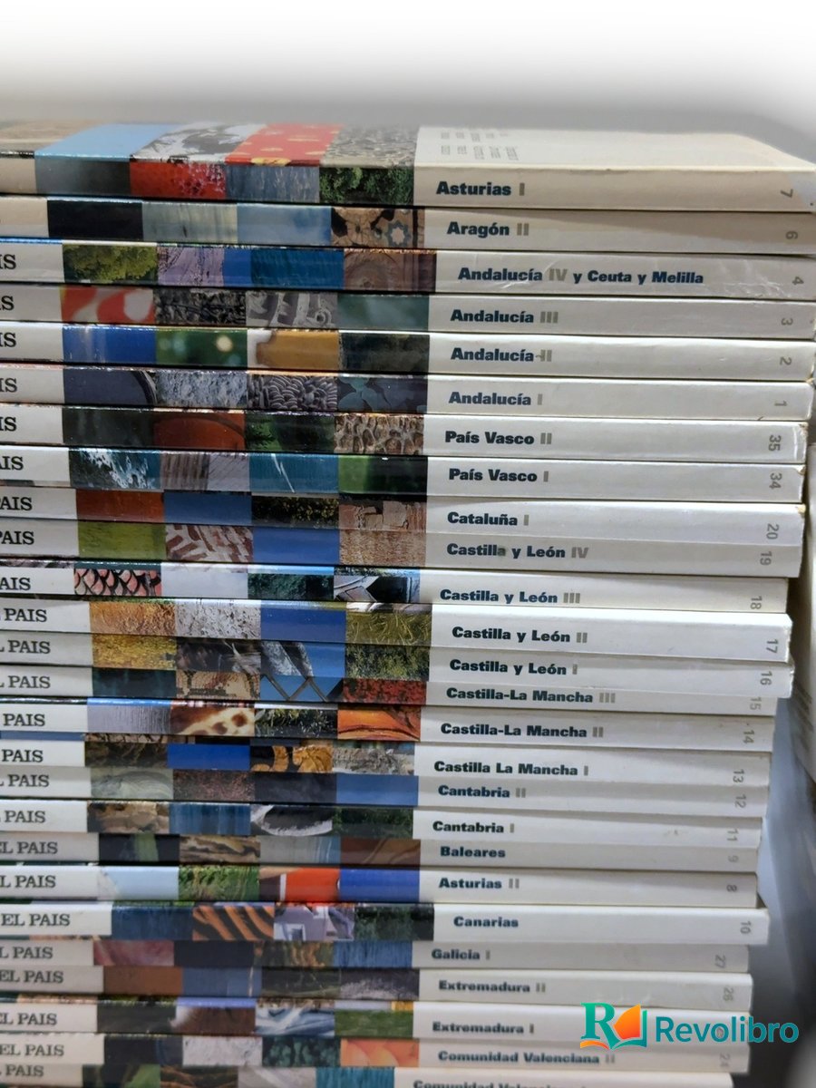 Foto 2 de Lote 34 libros de "El viajero" de Autoría colectiva, libro de segunda mano