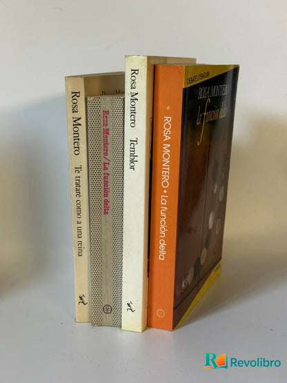 Foto 2 de Lote 4 libros Rosa Montero de Rosa Montero, libro de segunda mano
