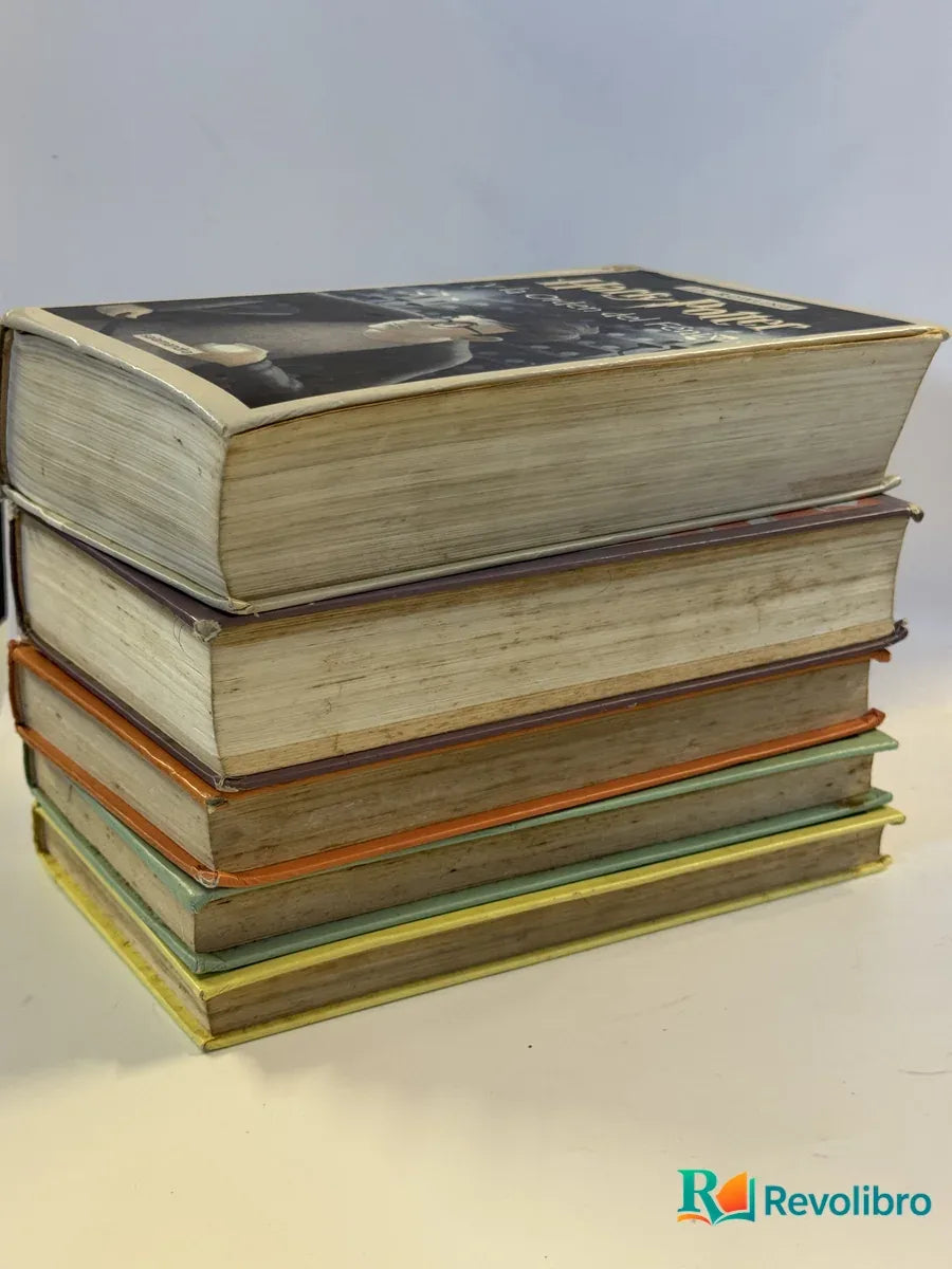 Foto 5 de Lote 5 libros Harry Potter de J.K. Rowling, libro de segunda mano