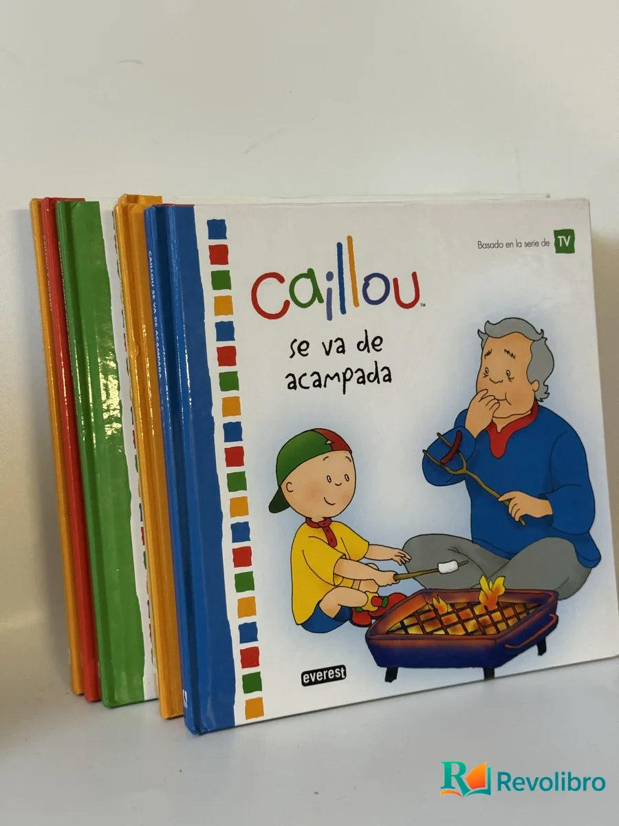 Portada de Lote 7 libros Caillou de no disponible, libro de segunda mano