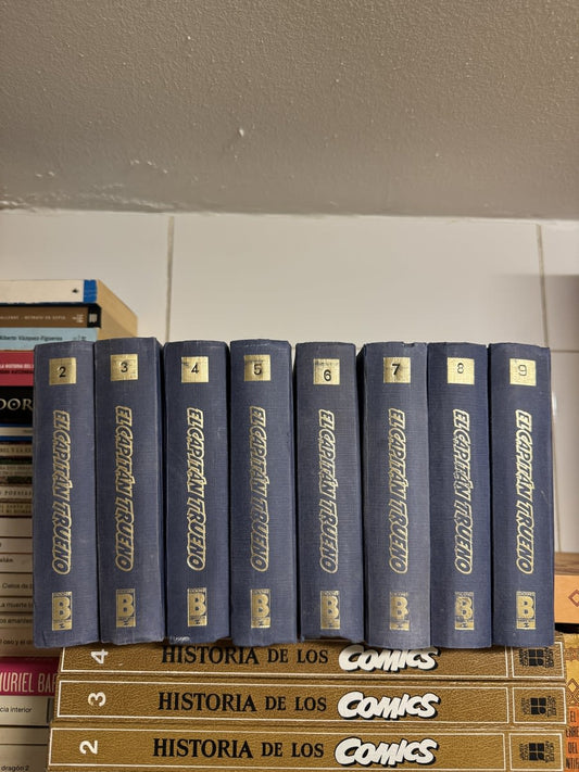 Lote 8 tomos del 2 al 9 Capitán Trueno - Portada