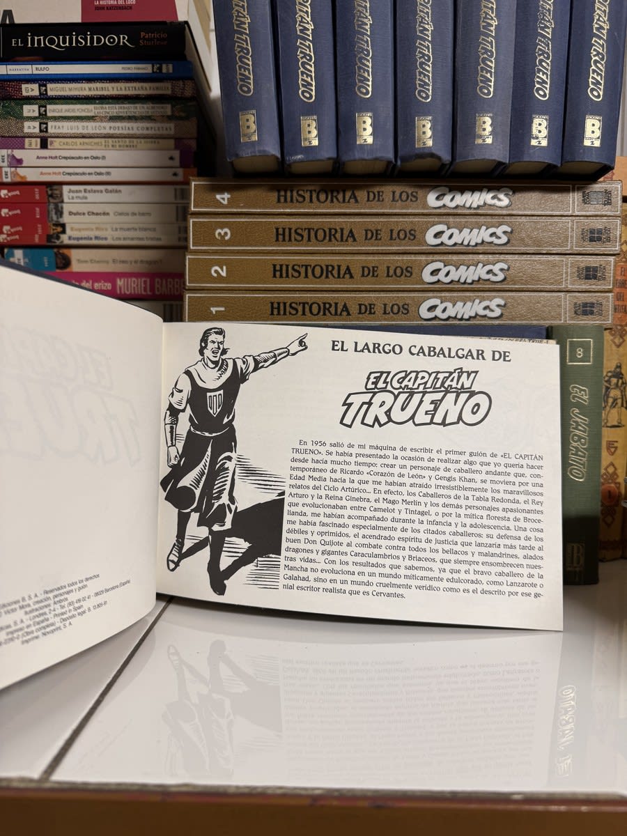 Lote 8 tomos del 2 al 9 Capitán Trueno - Imagen 2