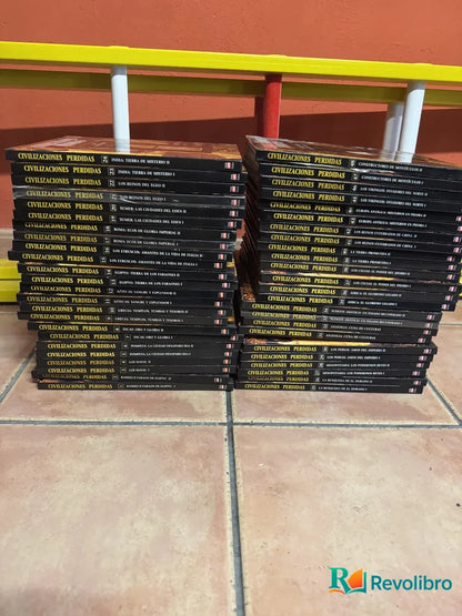 Portada de Lote / colección completa civilizaciones perdidas 48 tomos de Varios, libro de segunda mano
