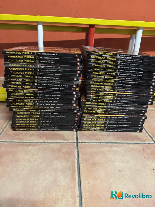 Portada de Lote / colección completa civilizaciones perdidas 48 tomos de Varios, libro de segunda mano
