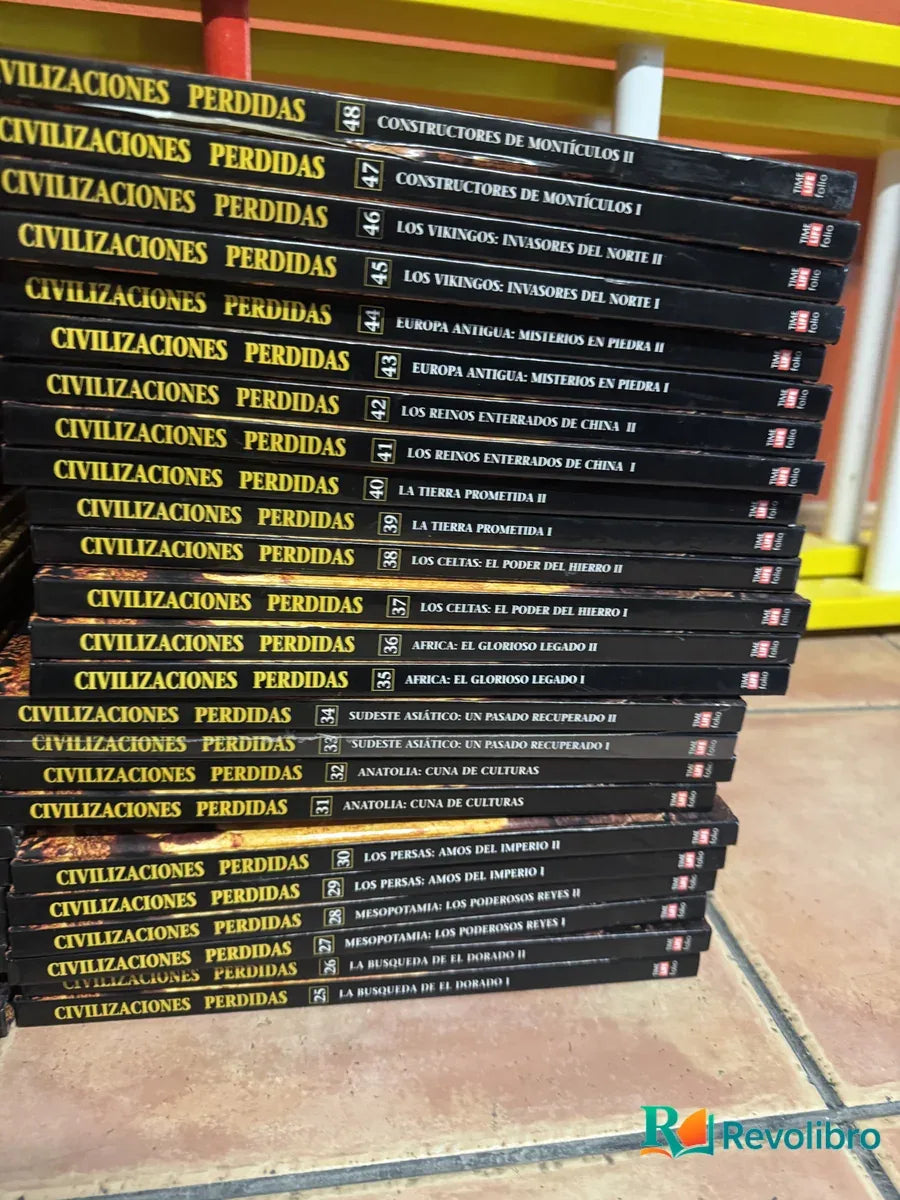 Foto 3 de Lote / colección completa civilizaciones perdidas 48 tomos de Varios, libro de segunda mano