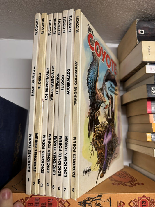Lote Coyote 8 tomos - Portada