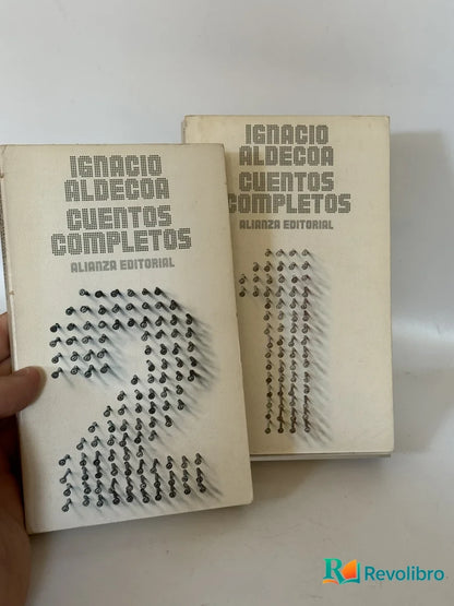 Portada de Lote Cuentos completos 2 tomos de Ignacio Aldecoa, libro de segunda mano