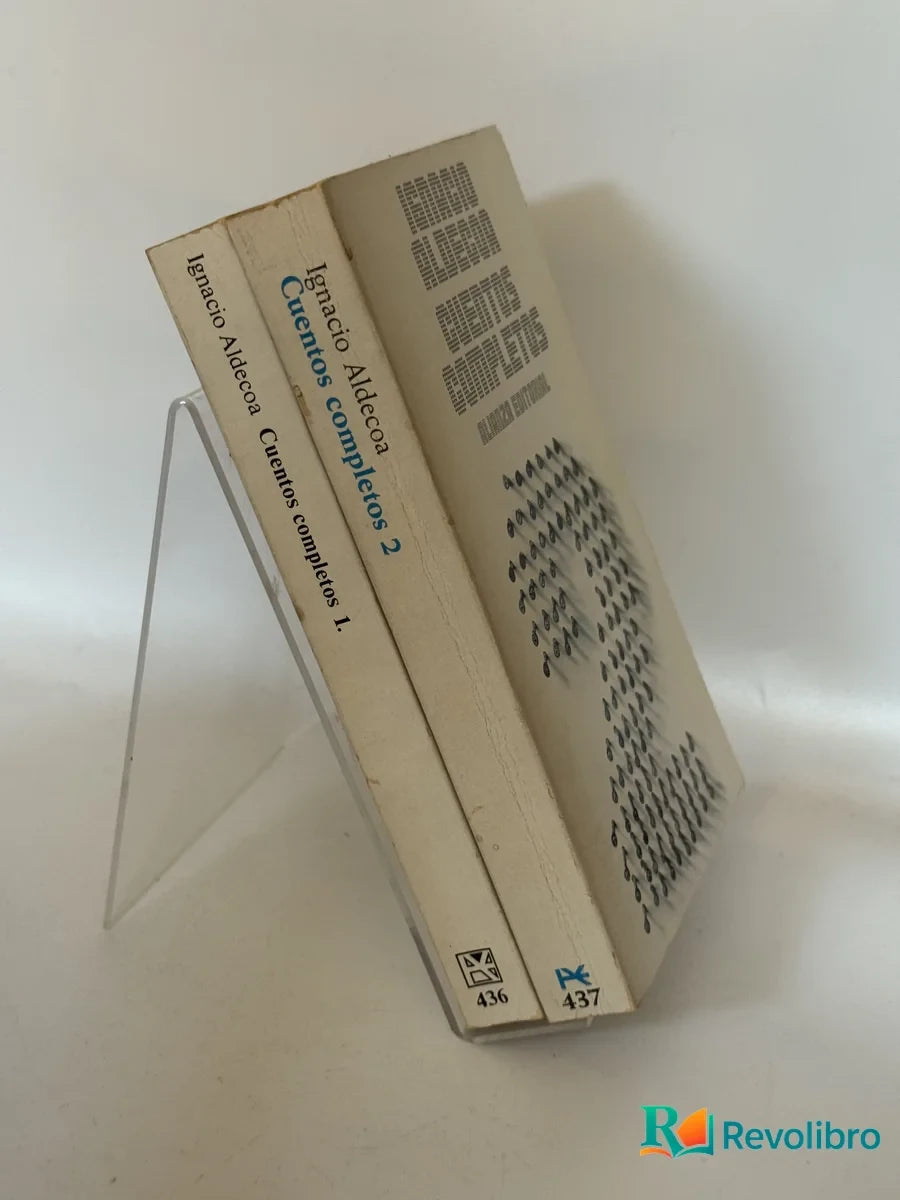 Foto 2 de Lote Cuentos completos 2 tomos de Ignacio Aldecoa, libro de segunda mano
