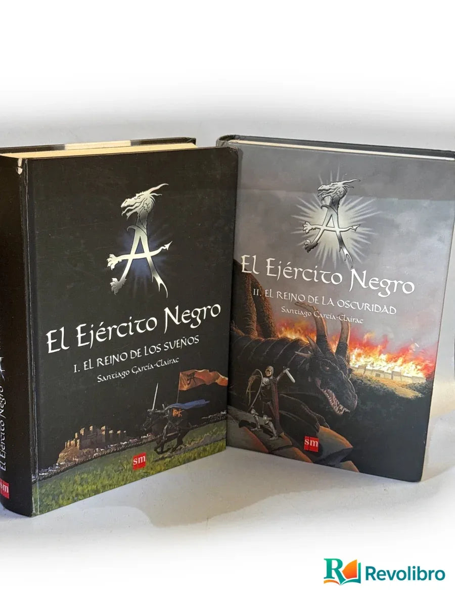Portada de Lote El Ejército Negro 2 tomos de Santiago García-Clairac, libro de segunda mano