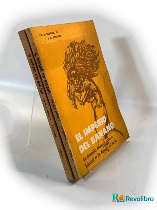 Portada de Lote El imperio del banano 2 tomos de Ch. D. Kepner, libro de segunda mano
