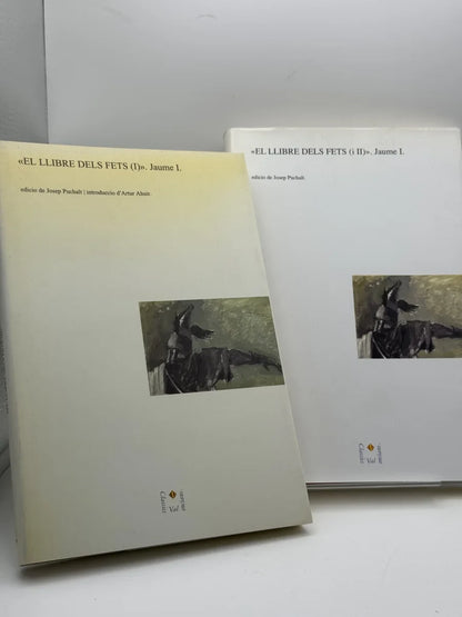 Portada de Lote el Llibre Dels Fets 2 Tomos de Jaume I, libro de segunda mano