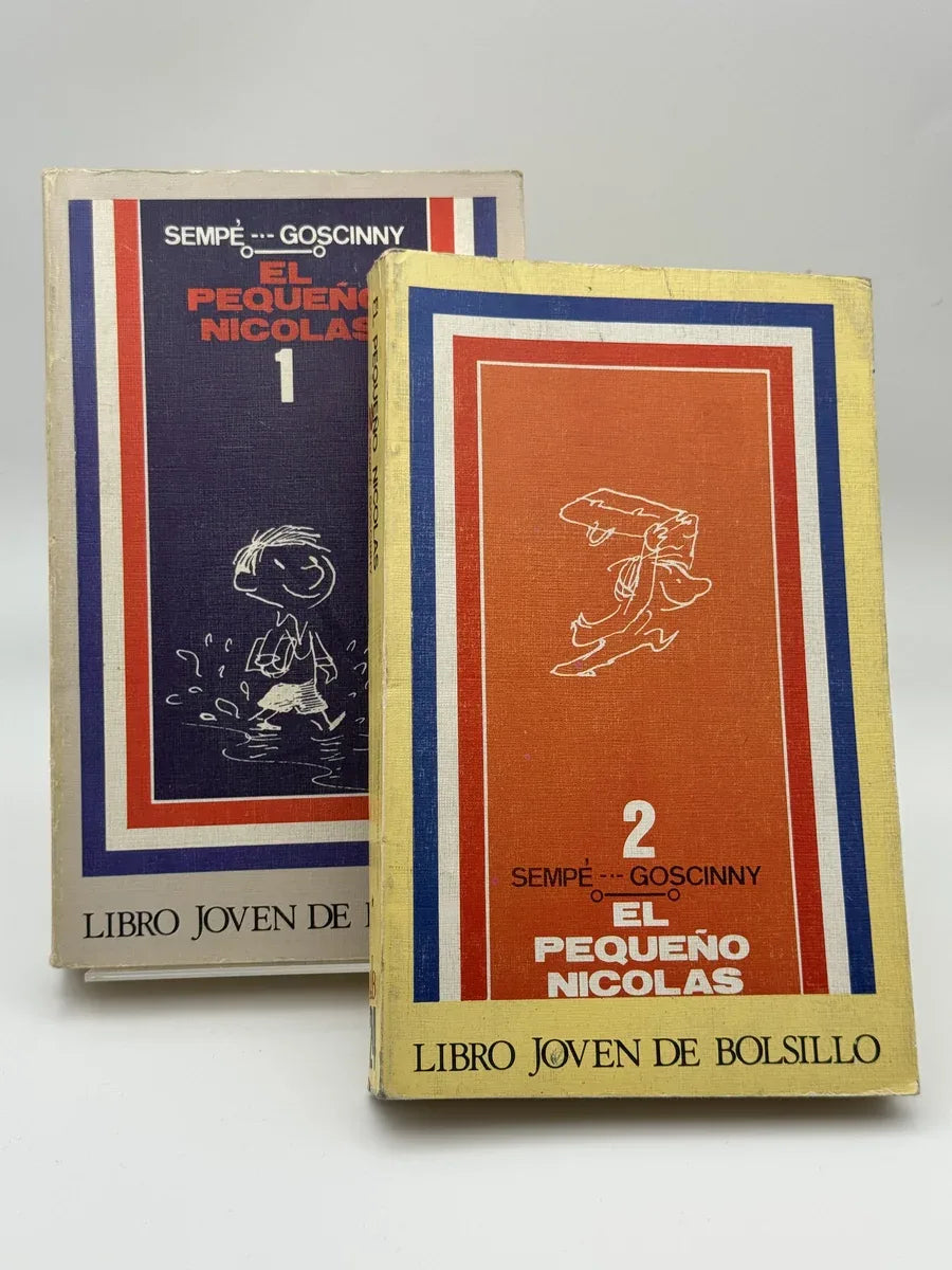 Portada de Lote El pequeño Nicolás de Sempé, libro de segunda mano