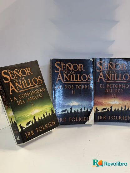 Foto 2 de Lote El Señor de los Anillos de JRR Tolkien, libro de segunda mano