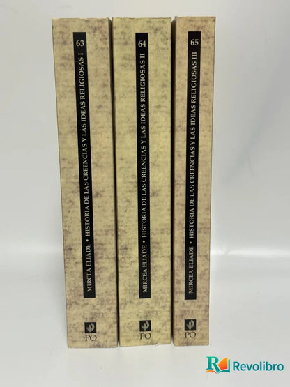 Foto 3 de Lote Historia De Las Creencias Y Las Ideas Religiosas 3 tomos de Mircea Eliade, libro de segunda mano