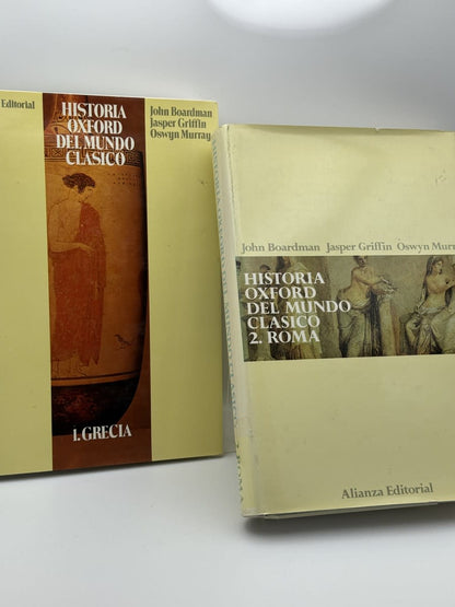 Lote Historia Oxford del mundo clá... - John Boardman, Jasper Griffin, Oswyn Mur - Portada