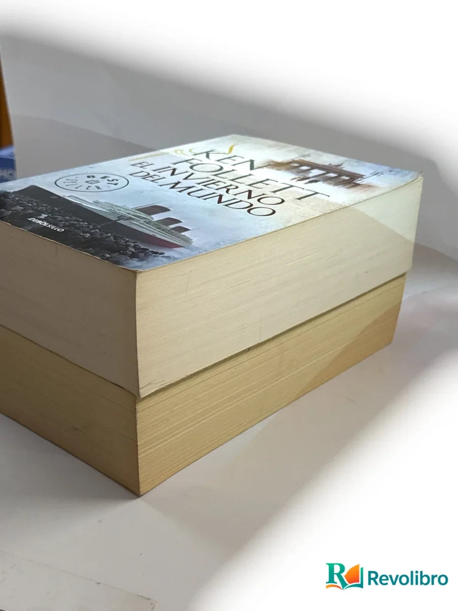 Foto 3 de Lote La Caída de los gigantes 2 tomos de Ken Follett, libro de segunda mano