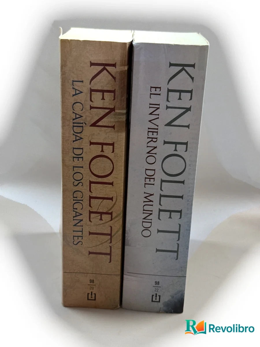 Foto 2 de Lote La Caída de los gigantes 2 tomos de Ken Follett, libro de segunda mano