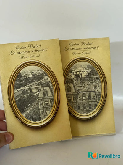 Portada de Lote La educación sentimental 2 tomos de Gustave Flaubert, libro de segunda mano