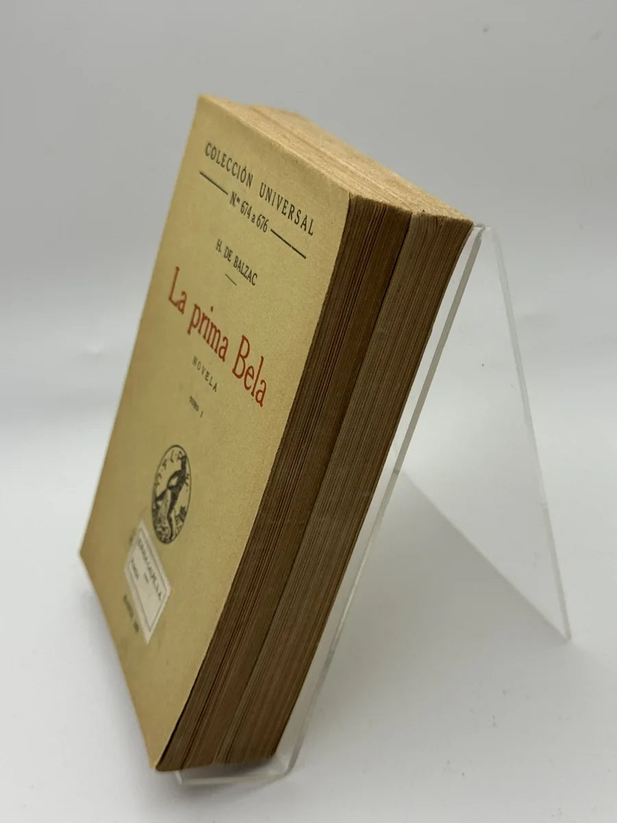 Foto 2 de Lote La prima Bela de H. De Balzac, libro de segunda mano