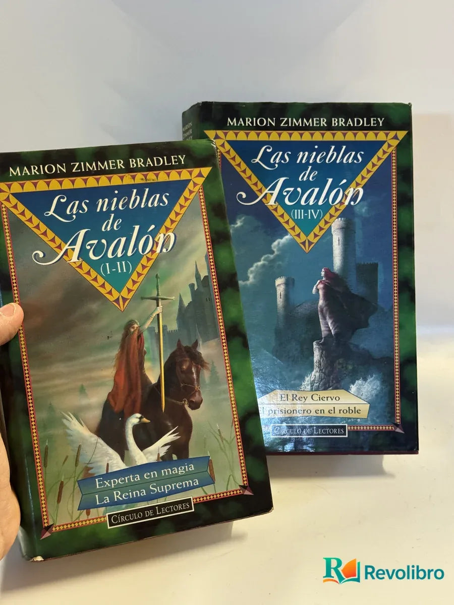 Portada de Lote Las nieblas de Avalon de Marion Zimmer Bradley, libro de segunda mano