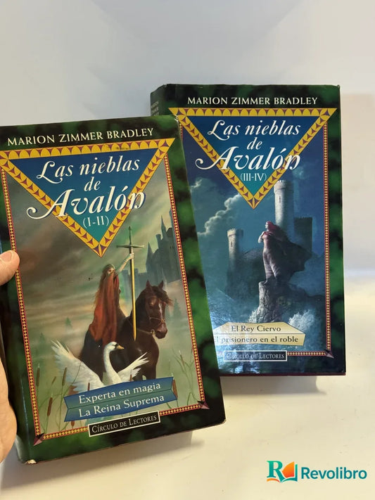 Portada de Lote Las nieblas de Avalon de Marion Zimmer Bradley, libro de segunda mano