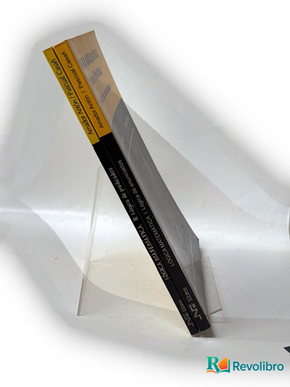 Foto 2 de Lote Lógica matemática. Teoría y práctica 2 libros de Amador Antón, libro de segunda mano