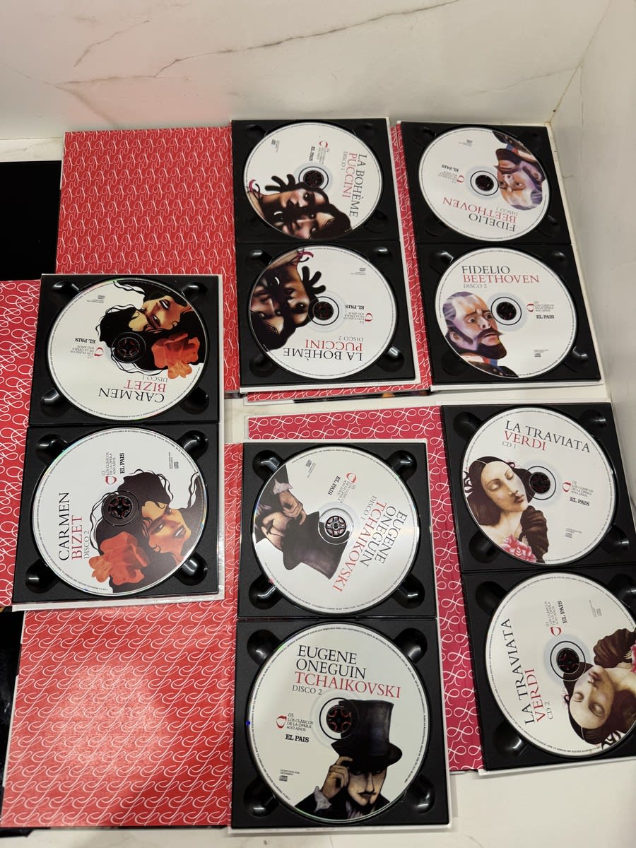 Lote los clásicos de la ópera 5 tomos - El Pais - Imagen 2