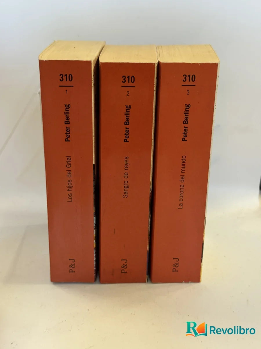 Foto 2 de Lote Los Hijos del Grial de Peter Berling, libro de segunda mano